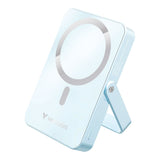 Verbatim Charge n Go 10,000mAh Magnetic Wireless Charging Power Bank Glass with Stand Blue 32266