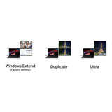Verbatim 15.6-inch 1920 x 1080p FHD 16:9 60Hz 10ms LED IPS Portable Dual Essentials Monitor 32403