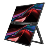 Verbatim 15.6-inch 1920 x 1080p FHD 16:9 60Hz 10ms LED IPS Portable Dual Essentials Monitor 32403