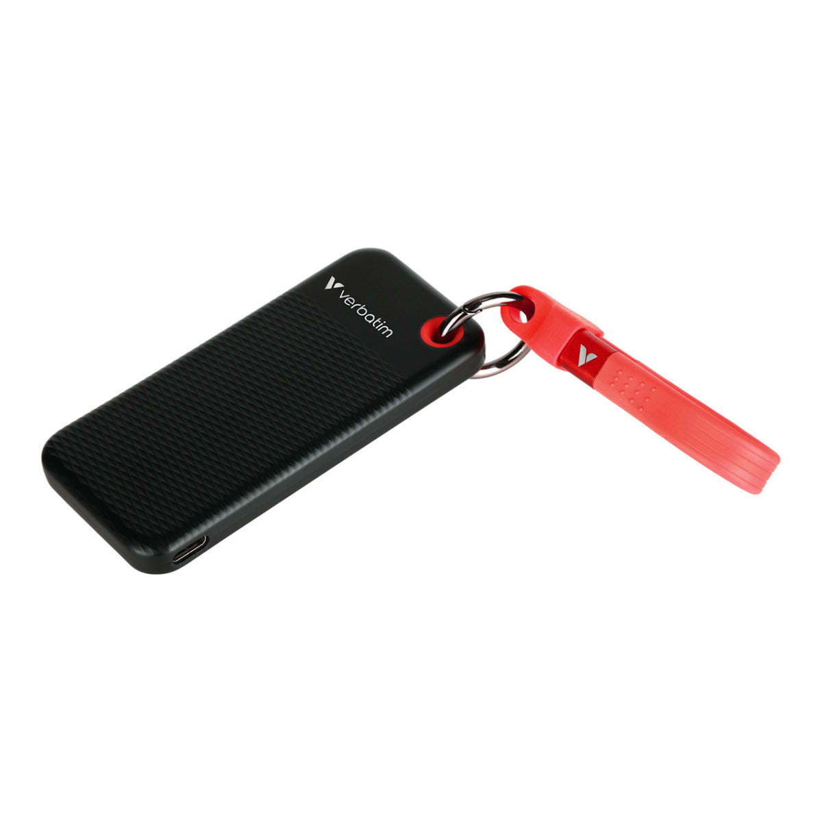 Verbatim Pocket SSD M.2 256GB Portable External SSD Black Red 32417