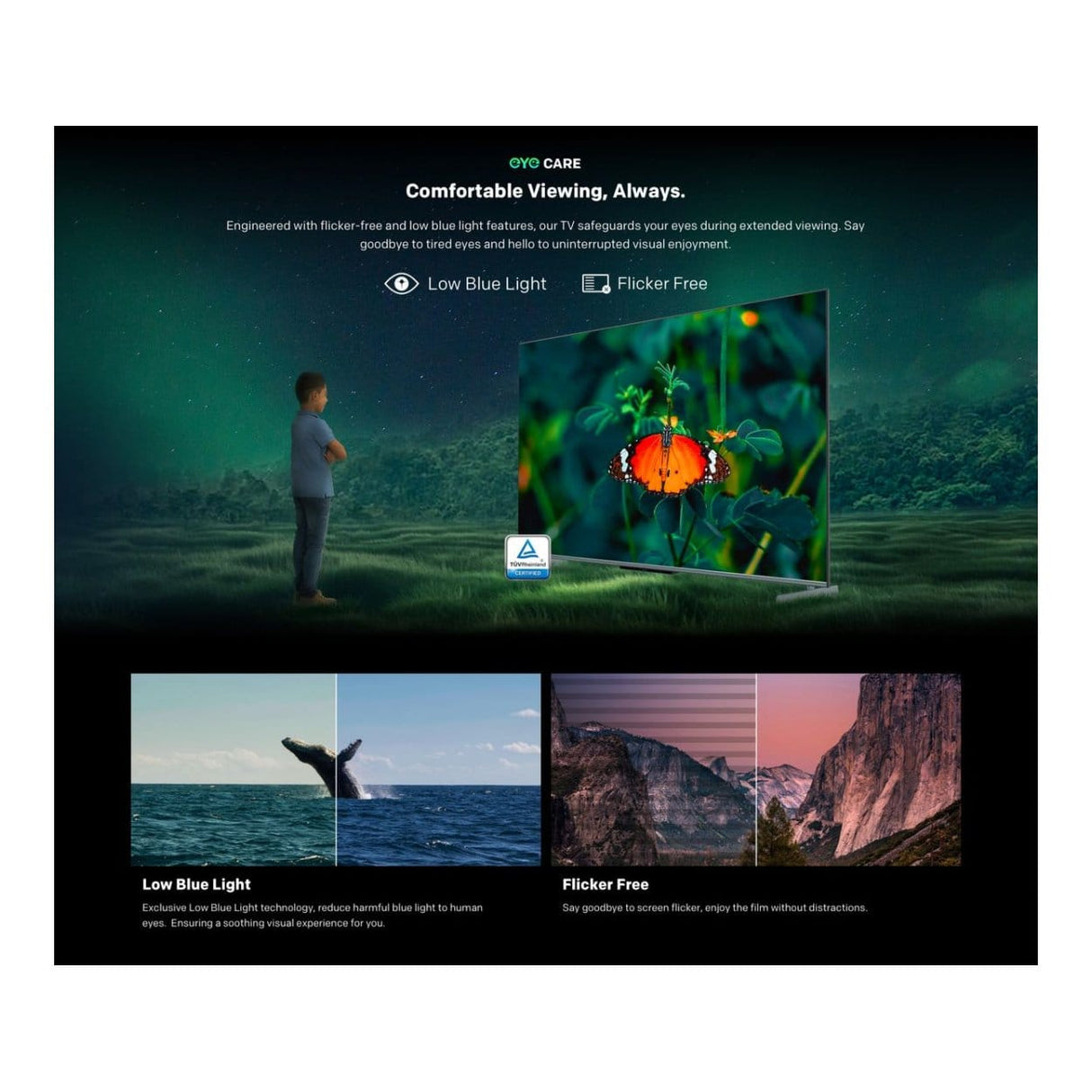 Skyworth 32E5520H 32-inch HD QLED Google Smart TV