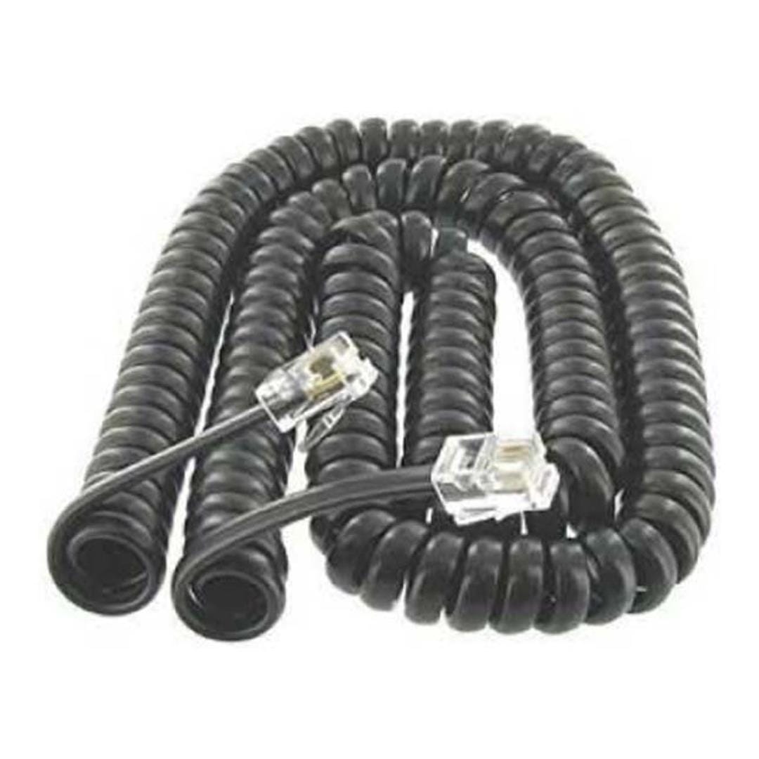 Yealink RJ9 Handset Spiral Cord 3.5m 330000008023