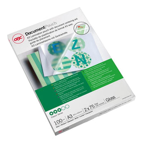 GBC Gloss A3 Document Pouch 100-pack - 150 Micron 330010