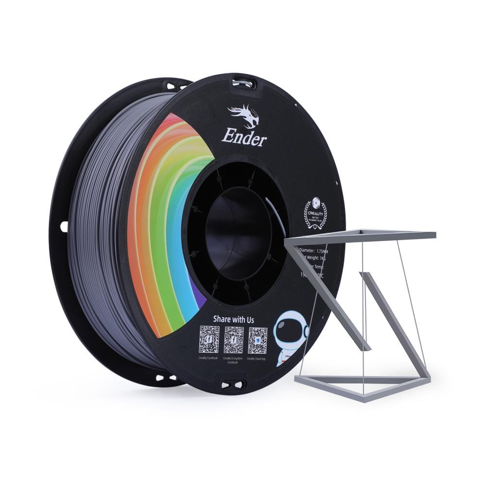 Creality 3D PLA Filament Grey 1Kg 3301010308