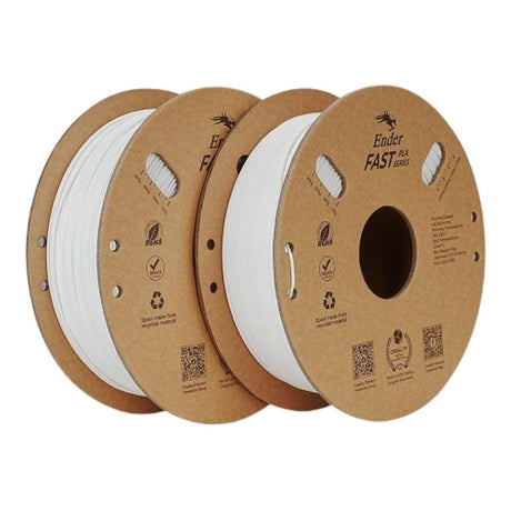 Creality 3D Ender Fast PLA Filament 1Kg - White 2-pack 3301010396