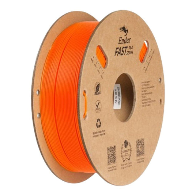 Creality Ender Fast PLA Filament 1.75mm 1kg Orange 3301010430