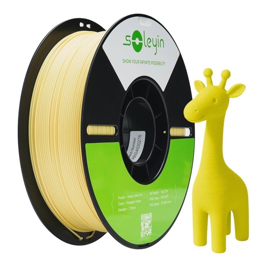 Creality 3D Soleyin Ultra PLA Filament 1Kg - Pineapple Yellow 3301010605