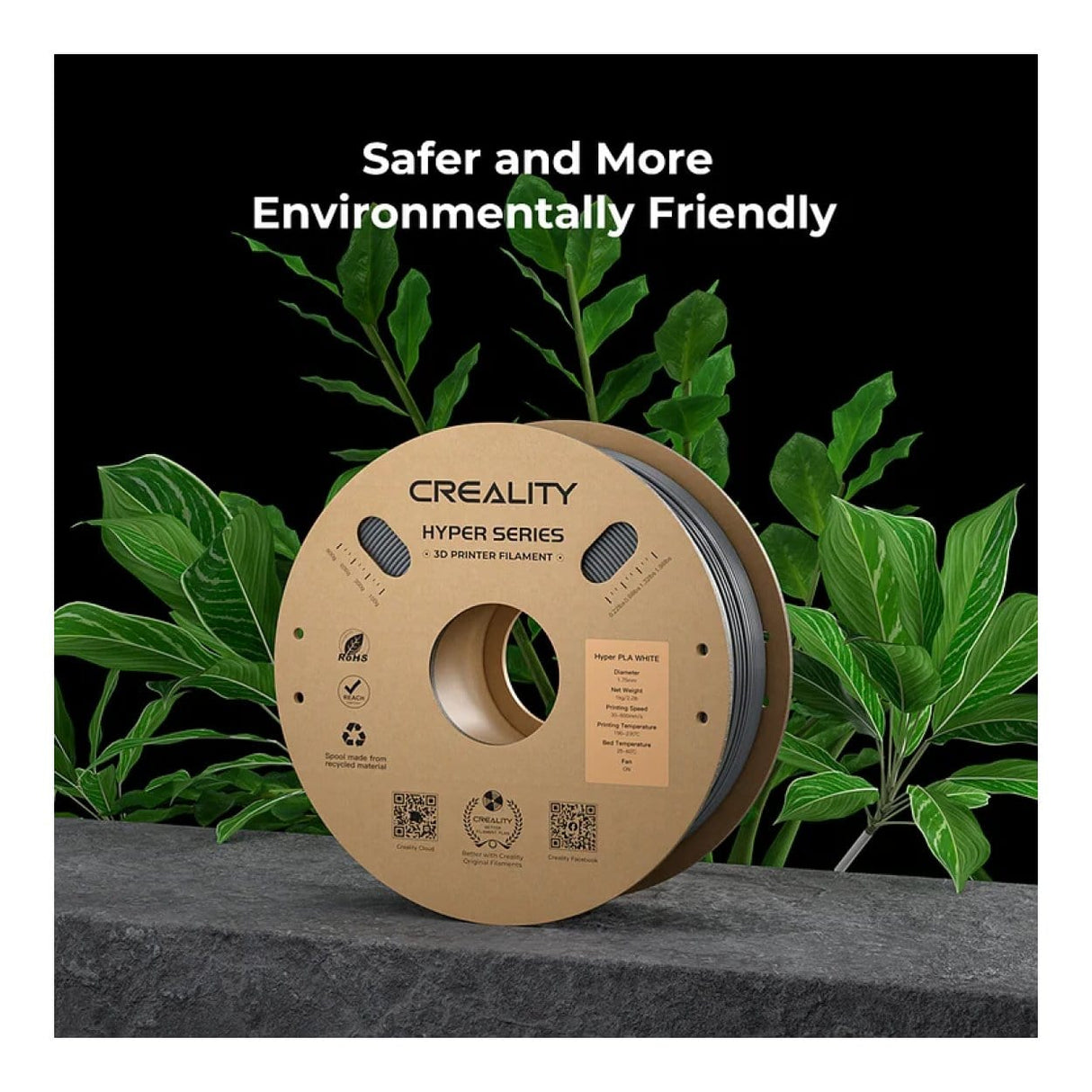 Creality 3D Hyper ABS Filament 1Kg - White 3301020040