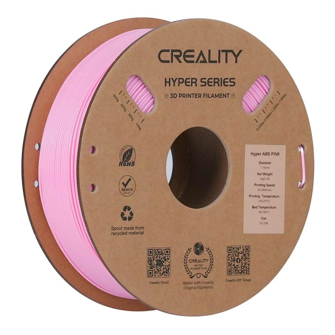 Creality 1kg Hyper ABS 1.75mm 3D Printing Filament Pink 3301020058