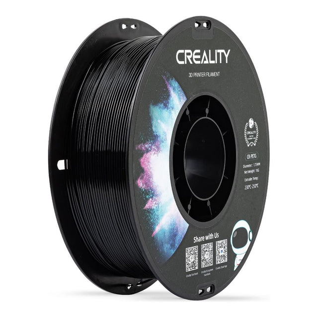 Creality 1kg PETG 1.75mm Black 3D Printing Filament 3301030035