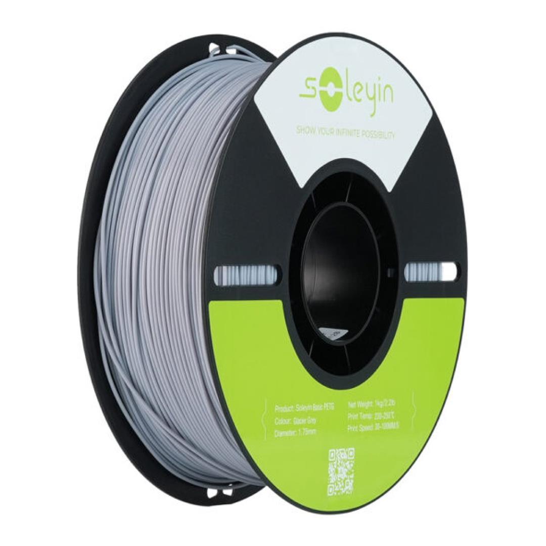 Creality Soleyin Basic PETG Filament 1.75mm 1kg Glacier Grey 3301030166