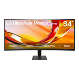LG UltraWide 34U601B-B 34-inch 3440 x 1440p WQHD 21:9 120Hz 5ms LED VA Curved Monitor