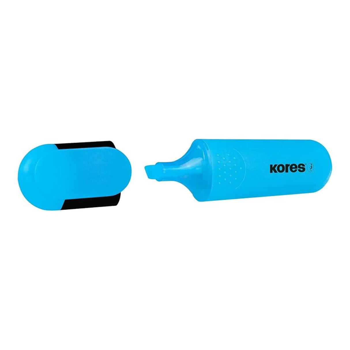 Kores Bright Liner Plus Chisel Tip 10-pack Blue 36103