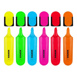 Kores Bright Liner Plus Chisel Tip 6-pack Neon 36160