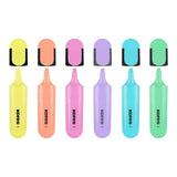 Kores Bright Liner Plus Chisel Tip 6-pack Pastel 36166