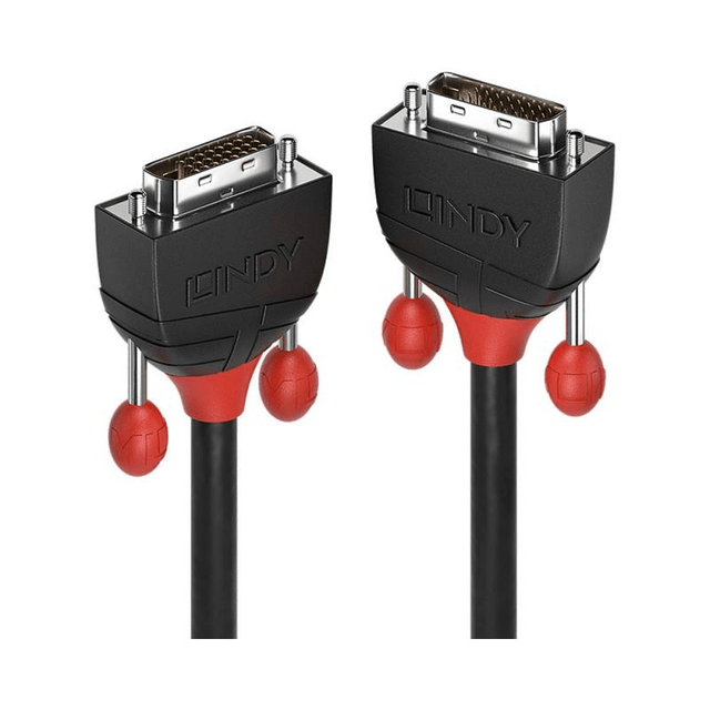 Lindy 1m DVI-D Dual Link Cable Black 3625