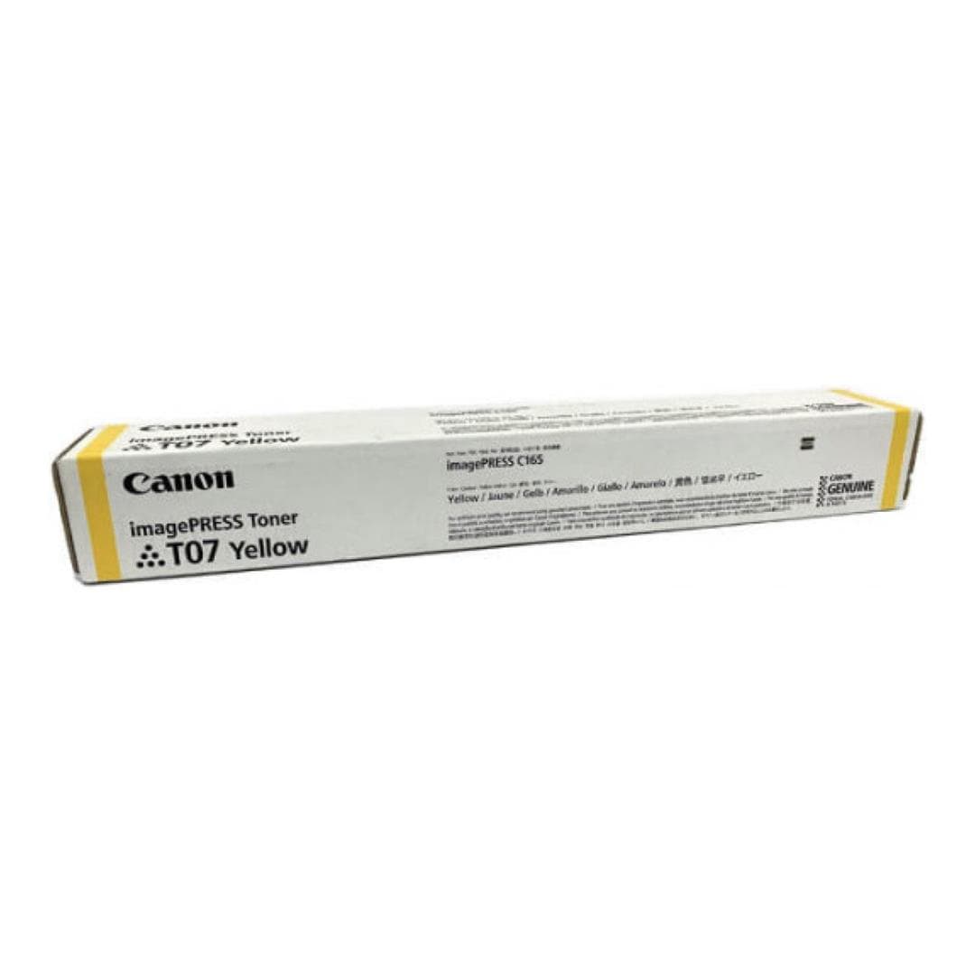 Canon T07 Yellow Toner Cartridge 27000 Pages Original 3644C001 Single-pack