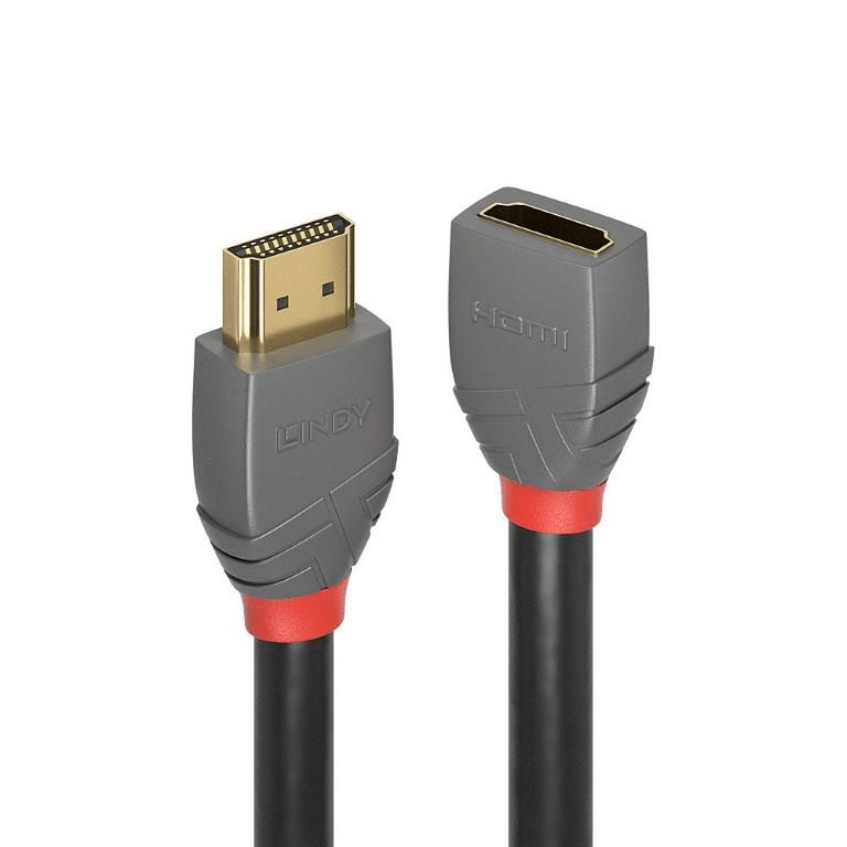 Lindy 36476 Anthra Line High Speed HDMI Extension Cable 1m