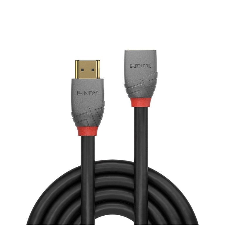 Lindy 36476 Anthra Line High Speed HDMI Extension Cable 1m