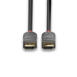 Lindy 0.5m DisplayPort 1.4 Cable Anthra Line 36480