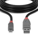 Lindy 1m USB 2.0 Type A to Micro-B Cable 36732