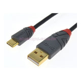 Lindy 0.5m USB 2.0 Type-A to USB-C Charging Cable Anthra Line 36885