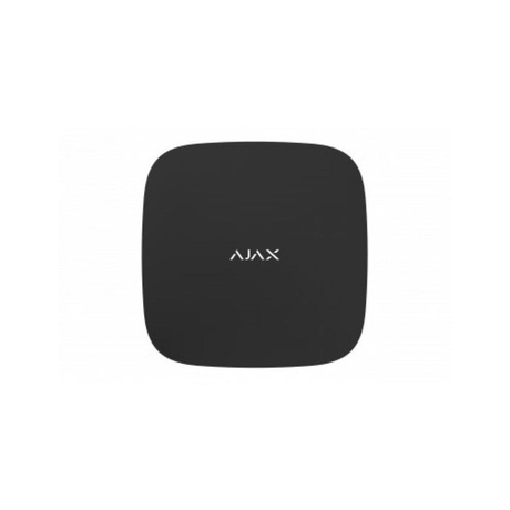 Ajax Hub 2 Plus Wi-Fi Jeweller Control Panel Black 38244.40.BL1