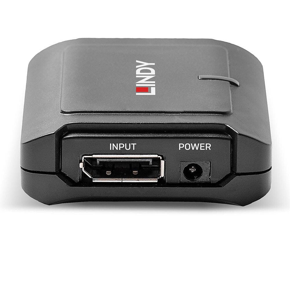 Lindy 40m DisplayPort 1.2 Repeater Black 38413