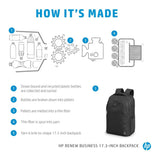 HP Renew Business 17.3-inch Notebook Backpack 3E2U5UT