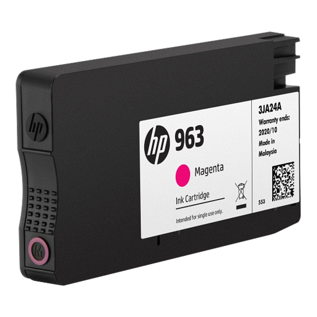 HP 963 Magenta Standard Yield Printer Ink Cartridge Original 3JA24AE Single-pack