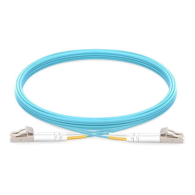 Apache LC-LC Fibre Patch Lead Cable 3m 3MLCLCOM3AQUA