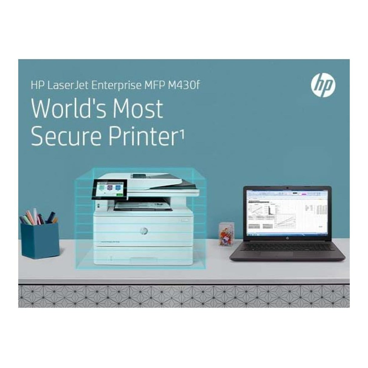 HP LaserJet Enterprise M430f Multifunction Mono A4 Duplex Laser Printer 3PZ55A