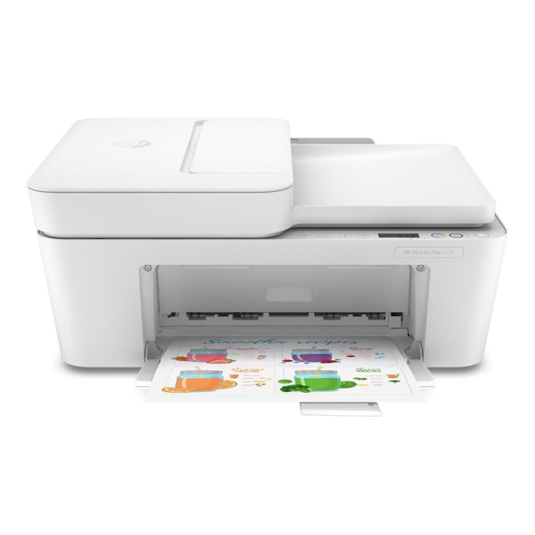 HP DeskJet Plus 4120 A4 Multifunction Colour Inkjet Home & Office Printer 3XV14B