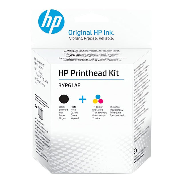 HP Black and Tri-color GT Original Printhead Kit 3YP61AE_OPEN (Open Box)