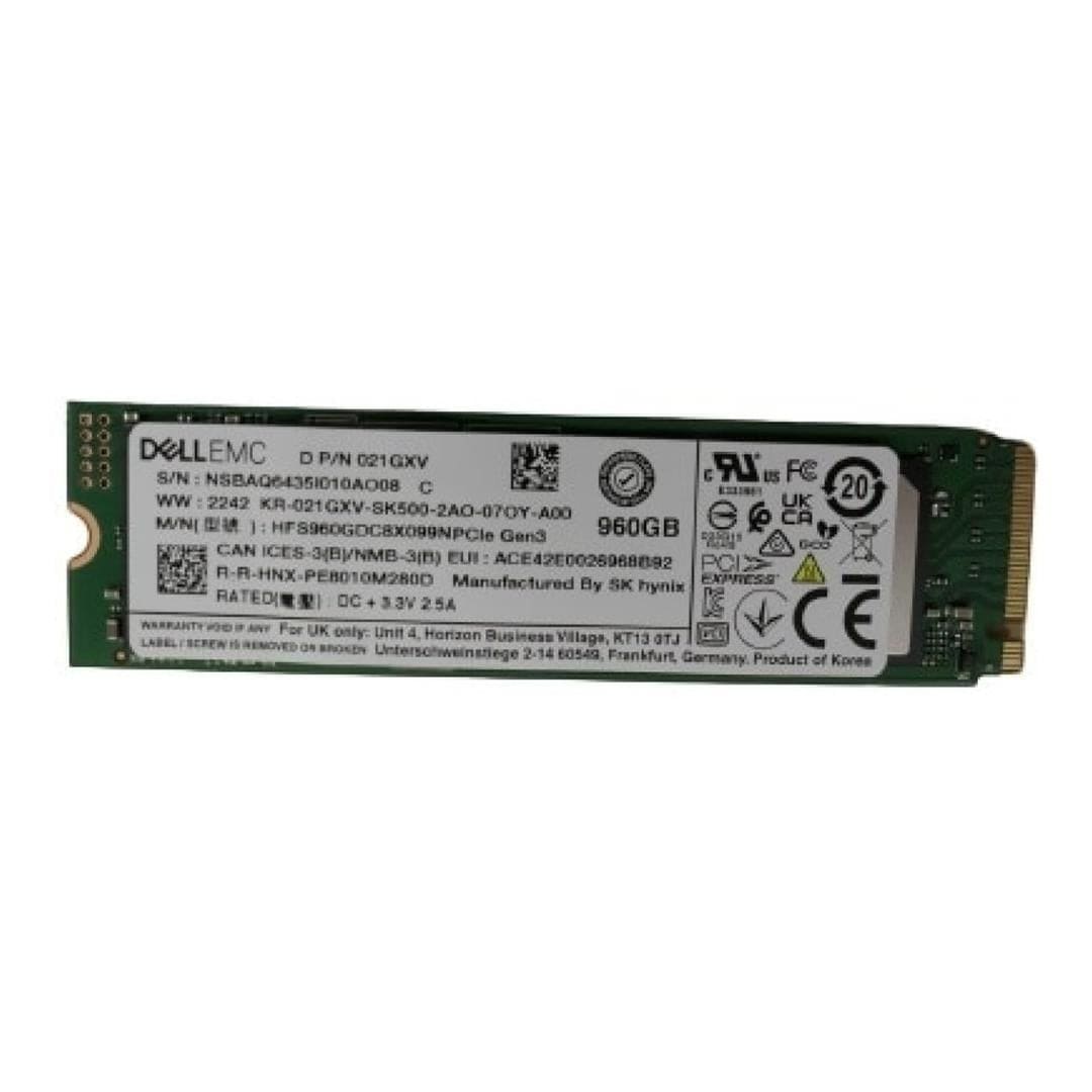 Dell SSDR 960GB M.2 NVMe Internal SSD 400-BONH