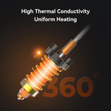 Creality K2 Plus Ceramic Heating Block Kit 4001030145