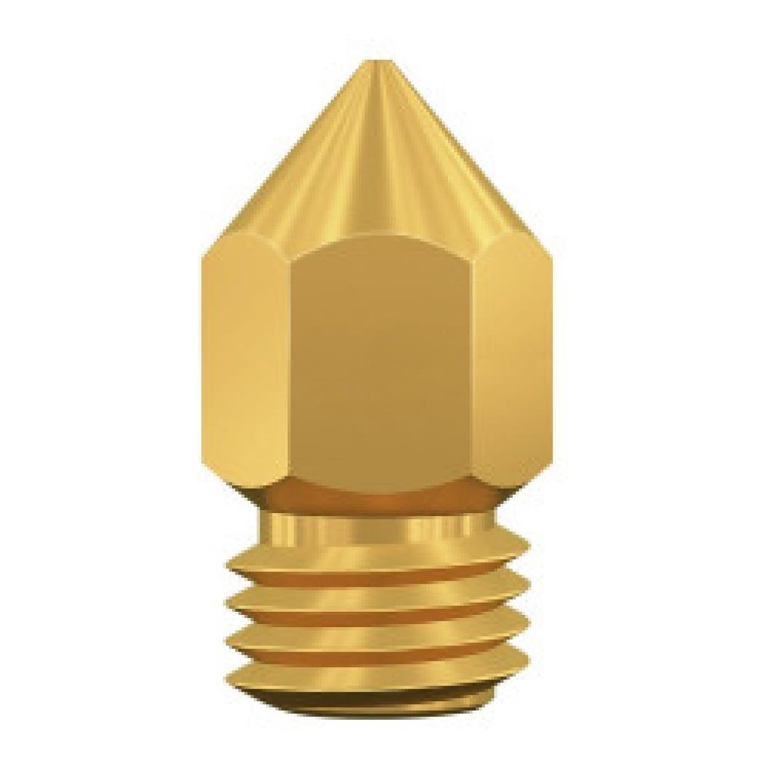 Creality D6 0.2mm Brass Nozzles 5-pack 4004020043
