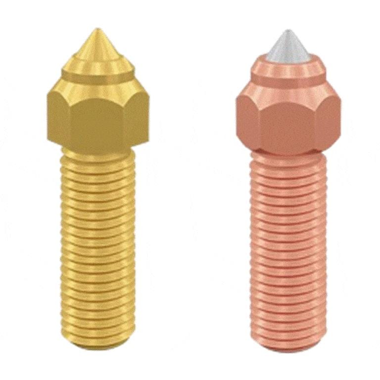 Creality 3D Hardened Steel Brass Nozzle for K1/K1 Max/Ender-3 V3