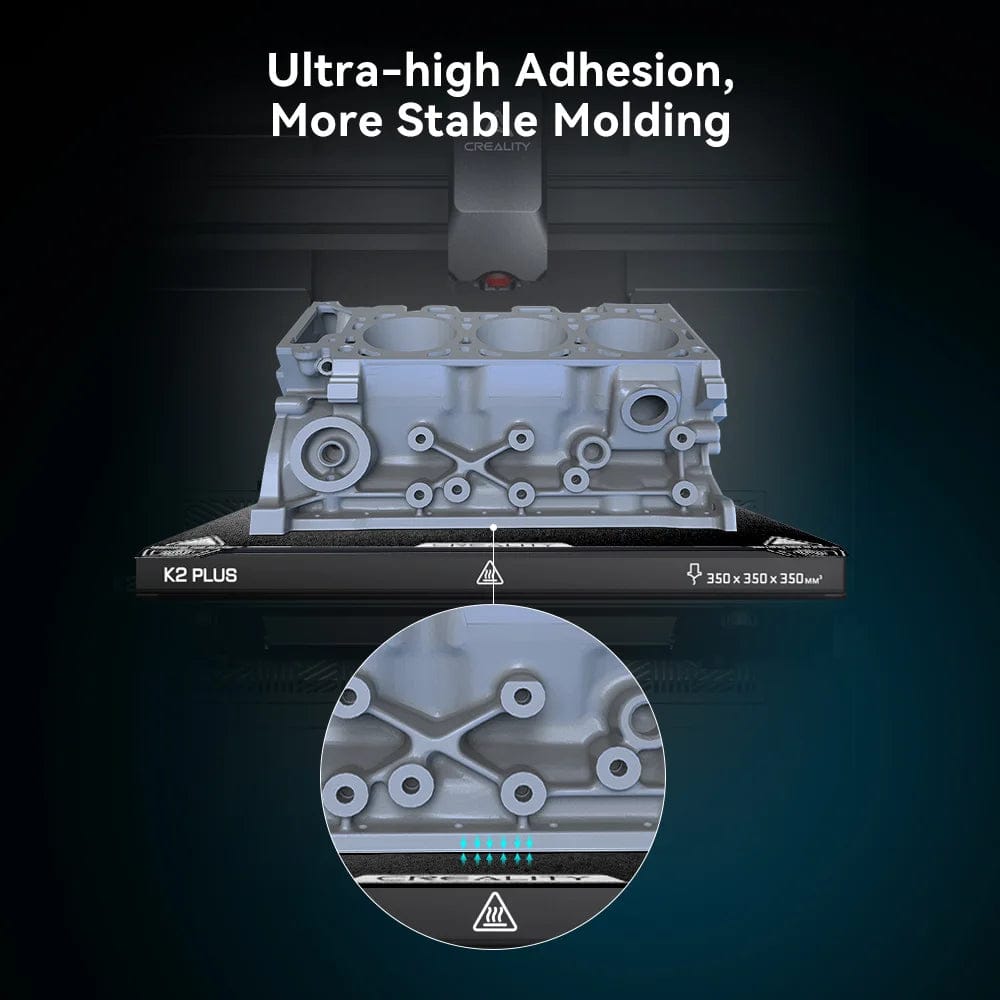 Creality 3D K2 Plus PEI Frosted Build Plate 4004090129