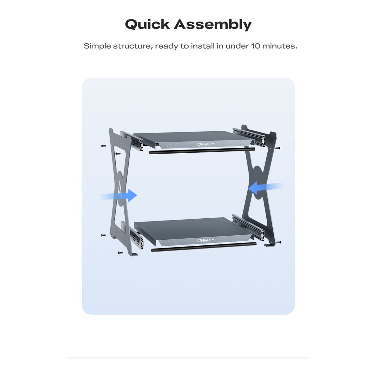 Creality CFS Workstand Dual-Layer Pull-Out Stand 15kg 4005010131