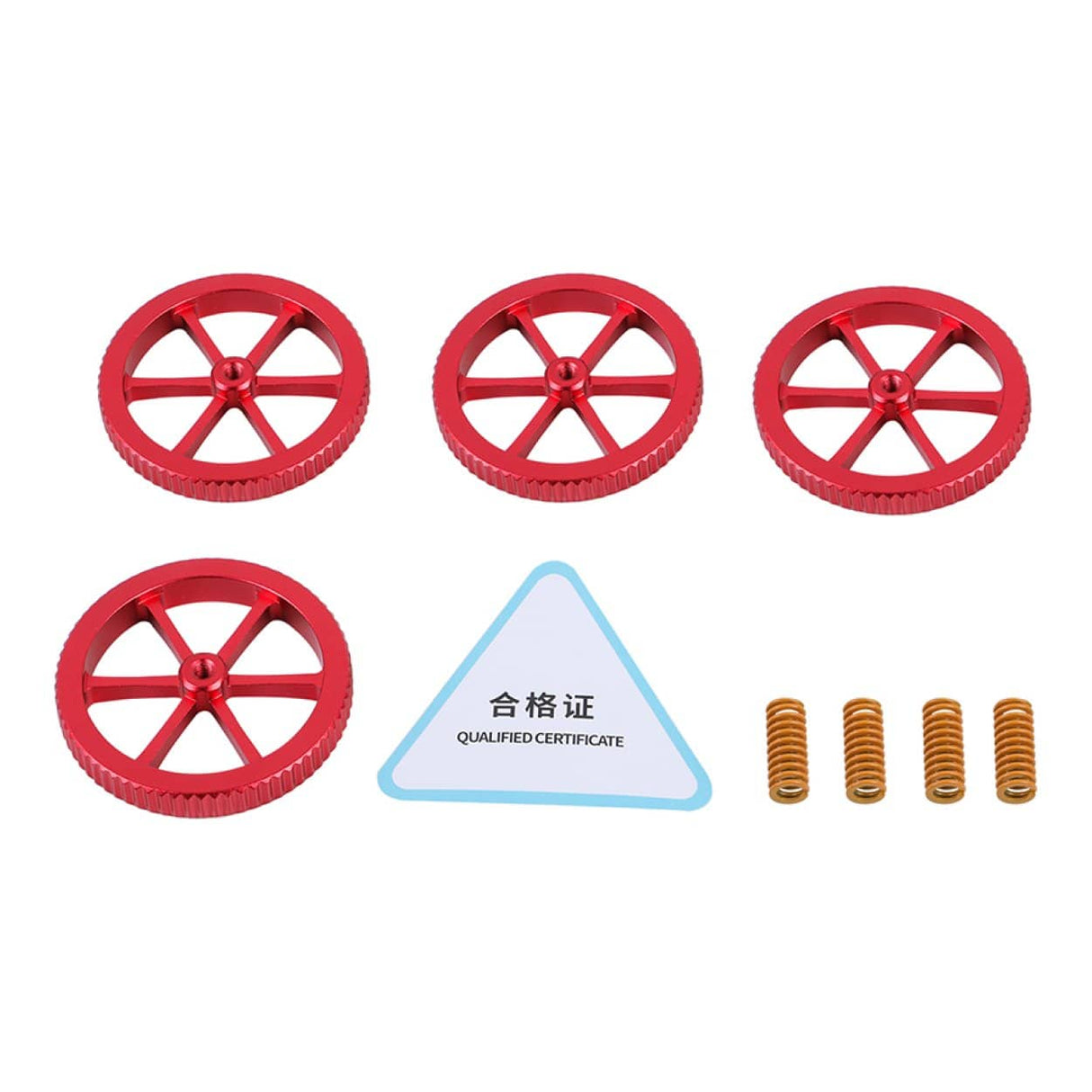 Creality Levelling Kit Springs and Screw Wheel Set of 4 4007010136