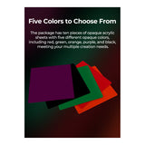 Creality Opaque Glossy Acrylic Sheets 10-pack 4007010161