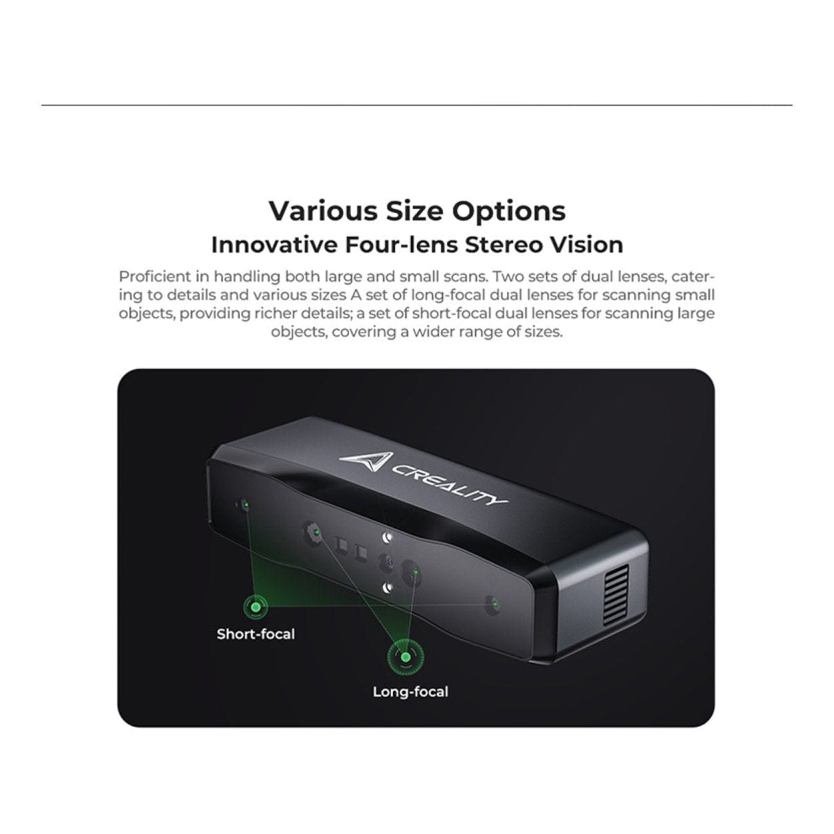 Creality Otter Lite 3D Scanner 4008050059