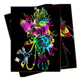 Creality A4 Rainbow Magic Scratch Art Paper 50-pack 4008060162