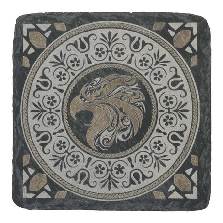 Creality Square Stone Coasters 50-pack Black 4008060394