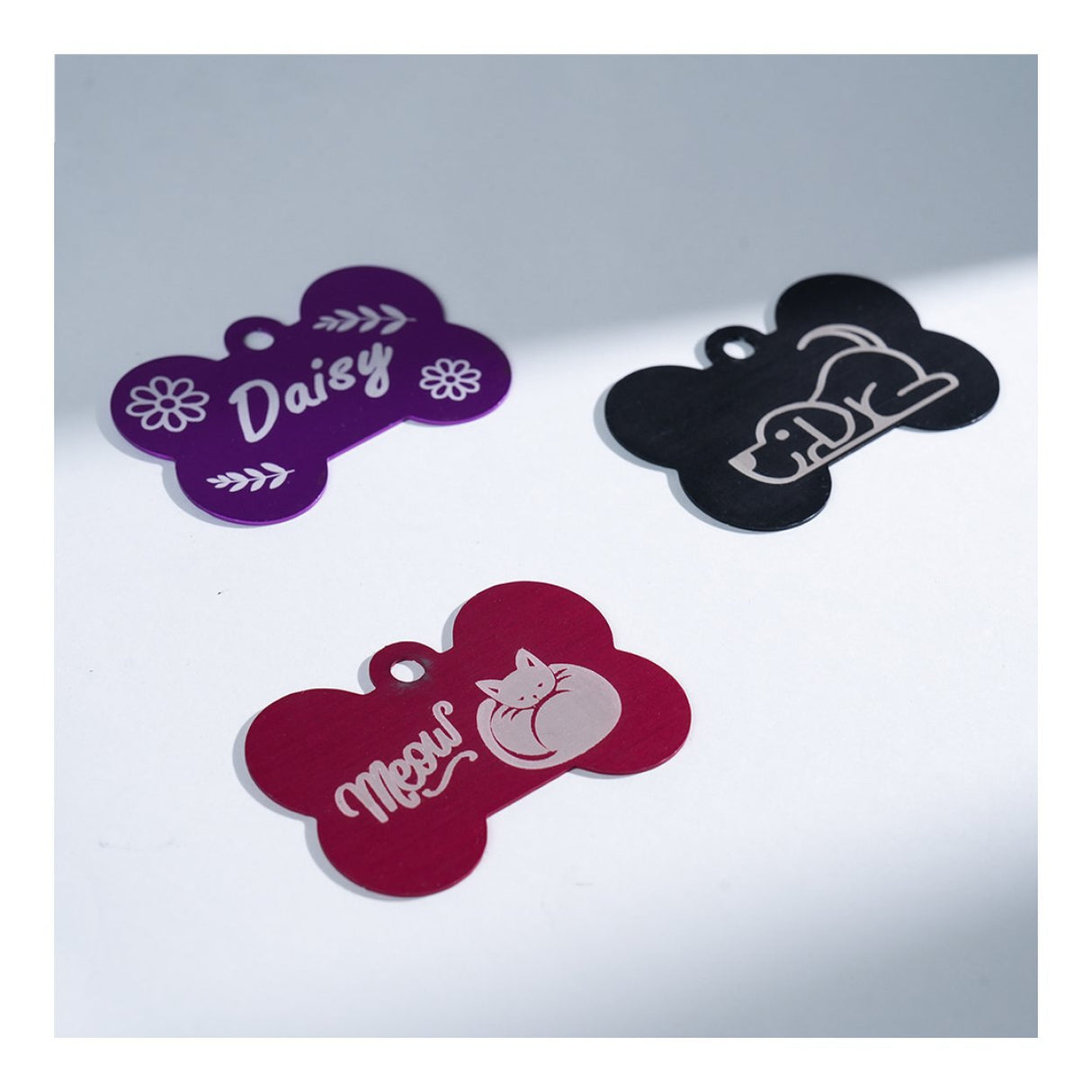 Creality Anodized Aluminium Bone-Shaped Dog Tags 18-pack 4008060396