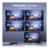 Ugreen 1x4 HDMI 4K Video Splitter Black 40202EU