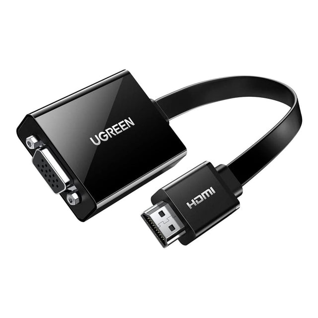 UGreen HDMI Male to VGA Female Micro-USB Adapter Black 40248