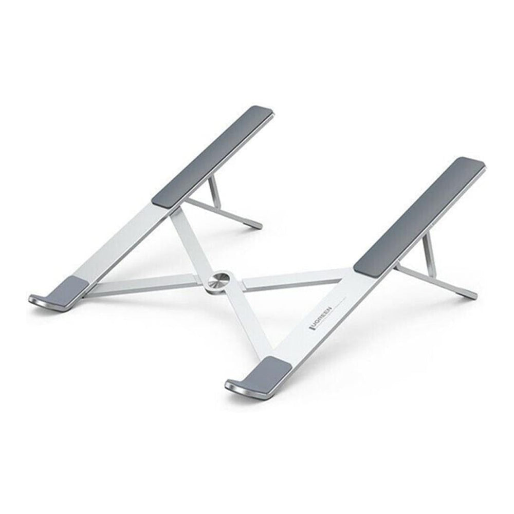Laptop Riser 17 Inch Ugreen Compact Foldable Laptop Riser 17.3-inch Silver 40289 – FirstShop