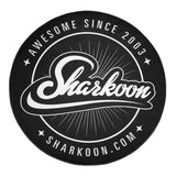 Sharkoon Black and White 120cm Round Floor Mat 4044951027606